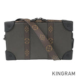 LOUIS VUITTON Taiga Monogram Soft Trunk Wallet M30697 Shoulder bag