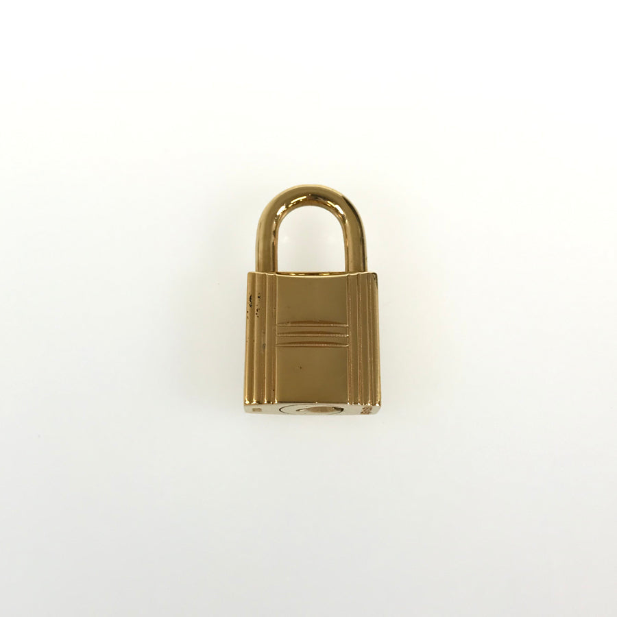 HERMES ?D engraved 2000 production Gold Hardware Handbag