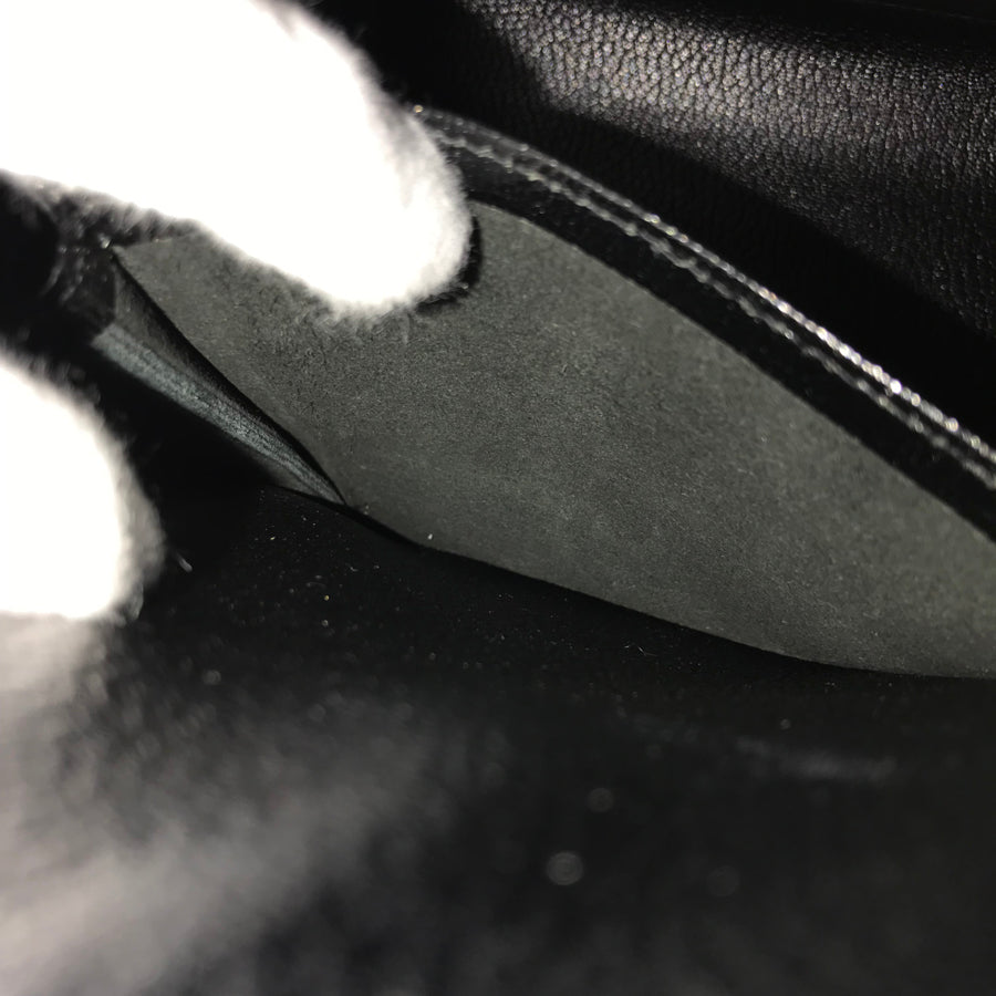 HERMES Kelly 32 ?C engraved 1999 production SilverHardware Handbag