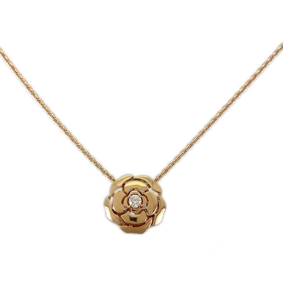 CHANEL Camellia 1P Necklace