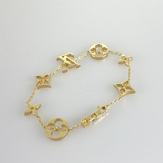 LOUIS VUITTON Monogram Brassle Bracelet