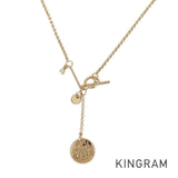 HERMES Bookplate Necklace