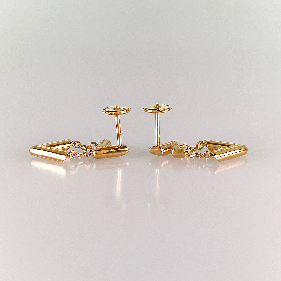LOUIS VUITTON LV Vault Upside Down Earring