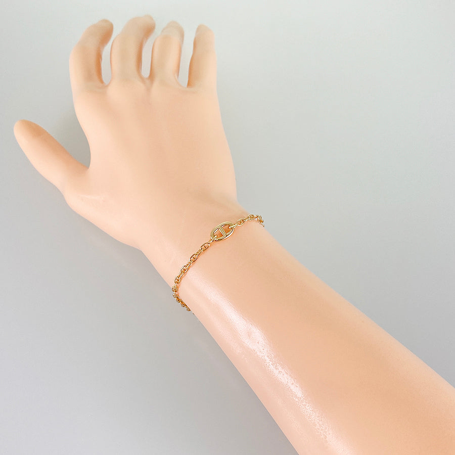 HERMES Chaine d'Ancre Farandole Bracelet