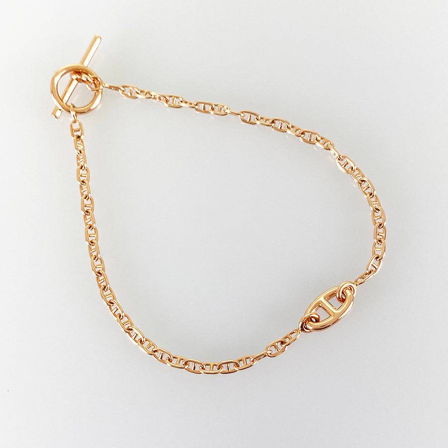 HERMES Chaine d'Ancre Farandole Bracelet