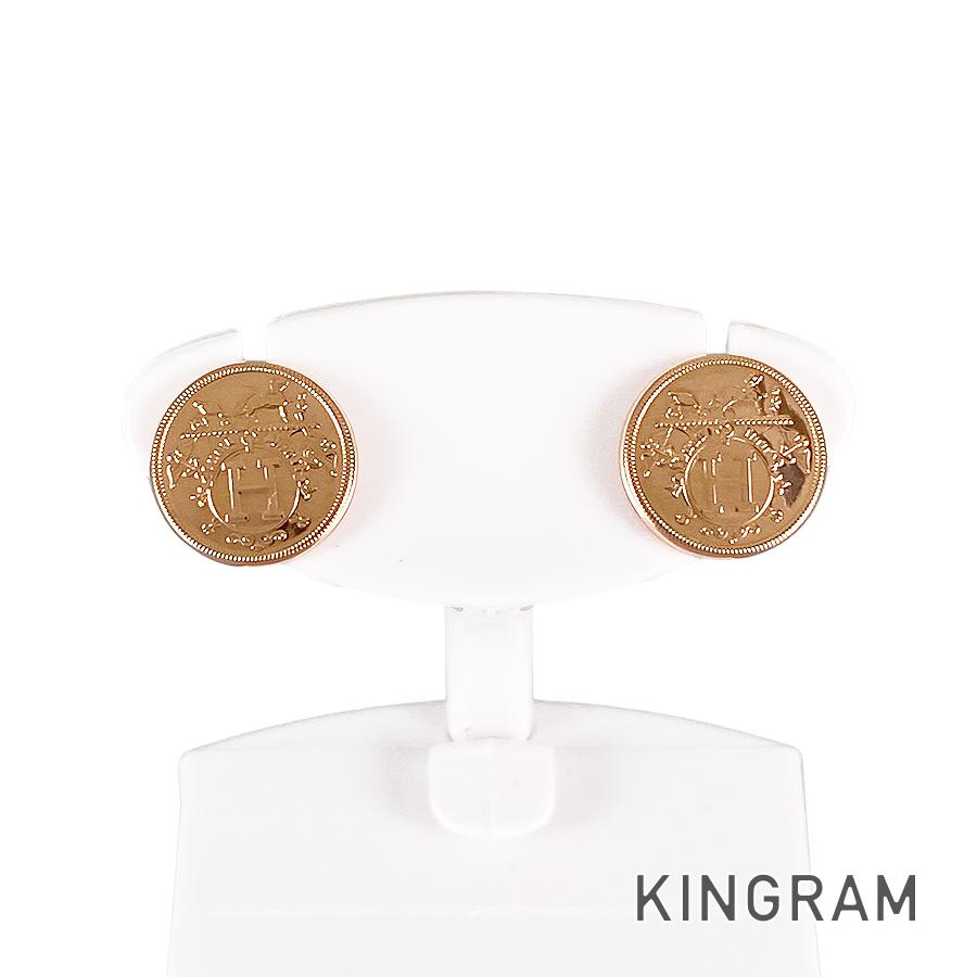 HERMES Ex-libris TPM Earring