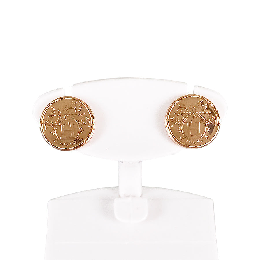 HERMES Ex-libris TPM Earring