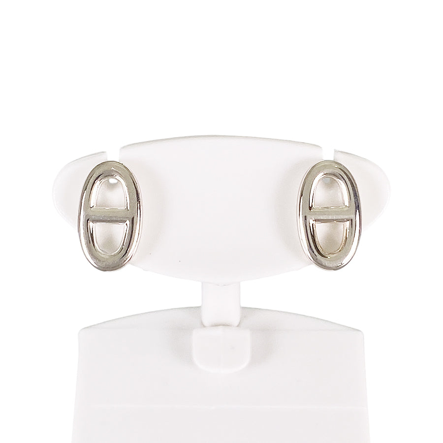 HERMES Chaine d'Ancre Farandole TPM Earring