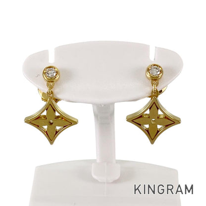 LOUIS VUITTON Monogram Idyll Q96168 Earring