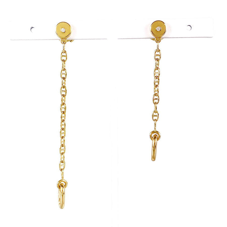 HERMES Chaine d'Ancre Farandole Earring