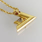 LOUIS VUITTON Vault One GM Necklace