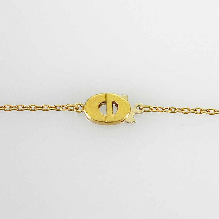 Dior Square Cube Necklace