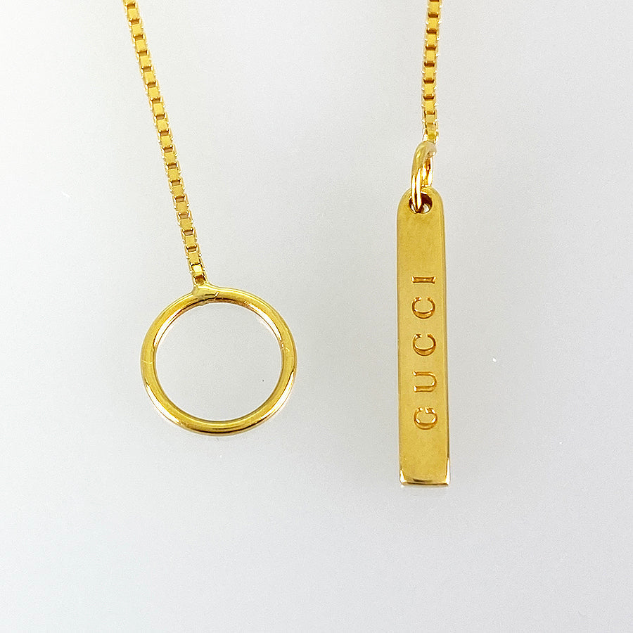 GUCCI lariat Necklace