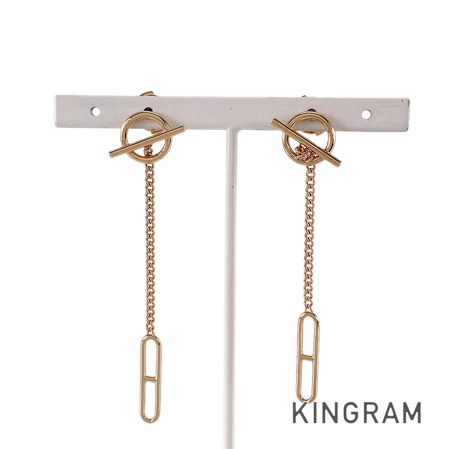 HERMES Chaine d'Ancre Echape Earring