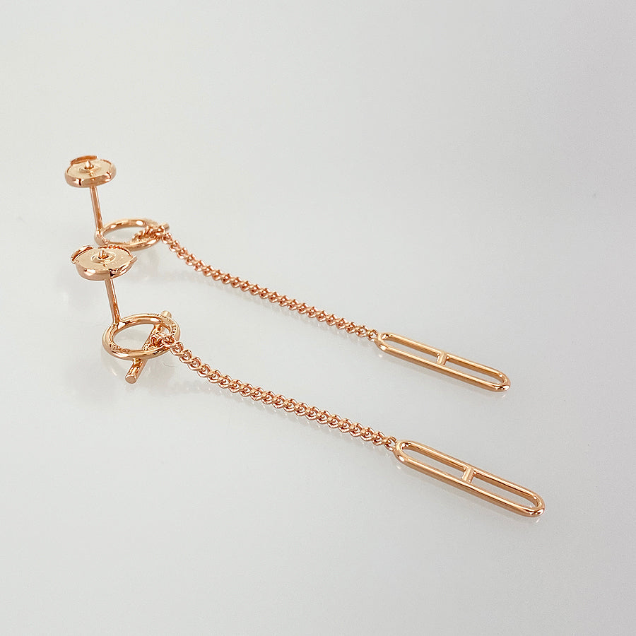 HERMES Chaine d'Ancre Echape Earring