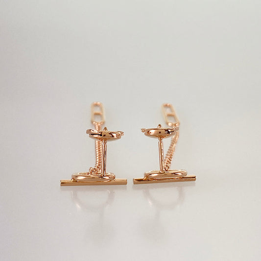 HERMES Chaine d'Ancre Echape Earring