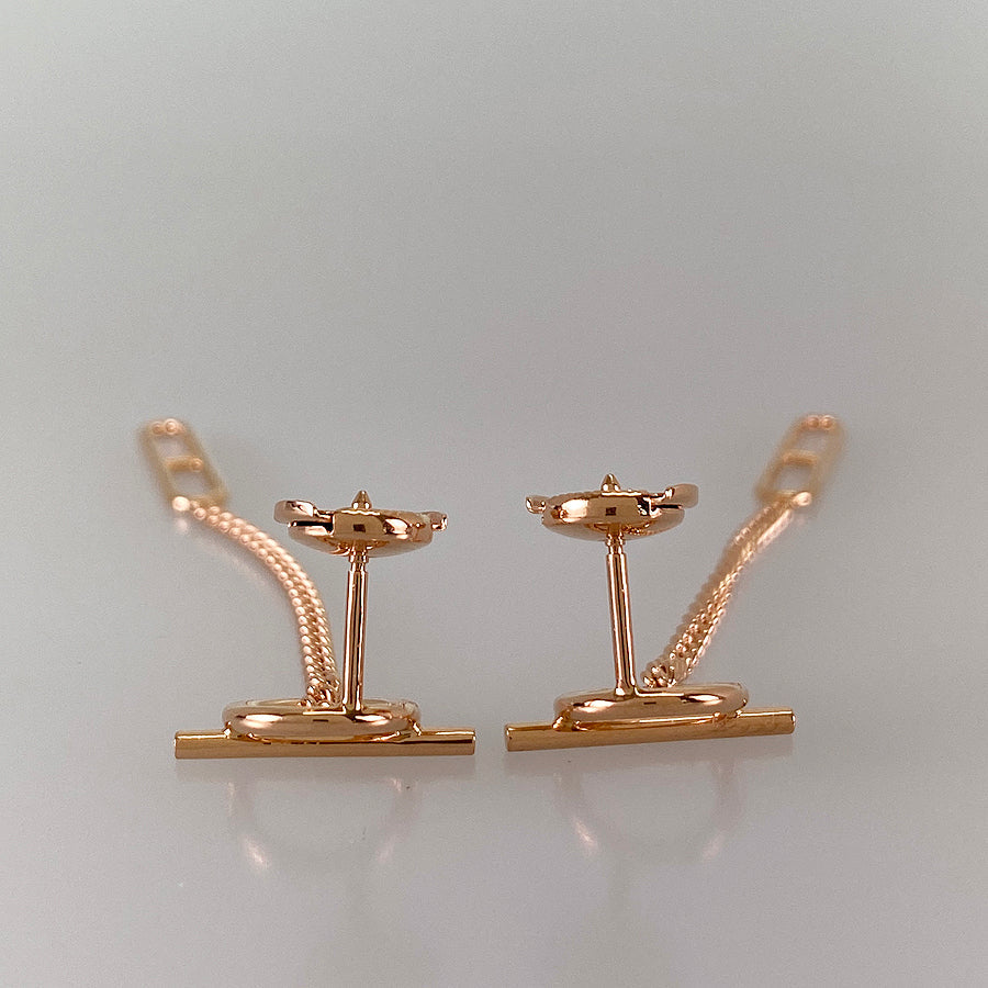 HERMES Chaine d'Ancre Echape Earring