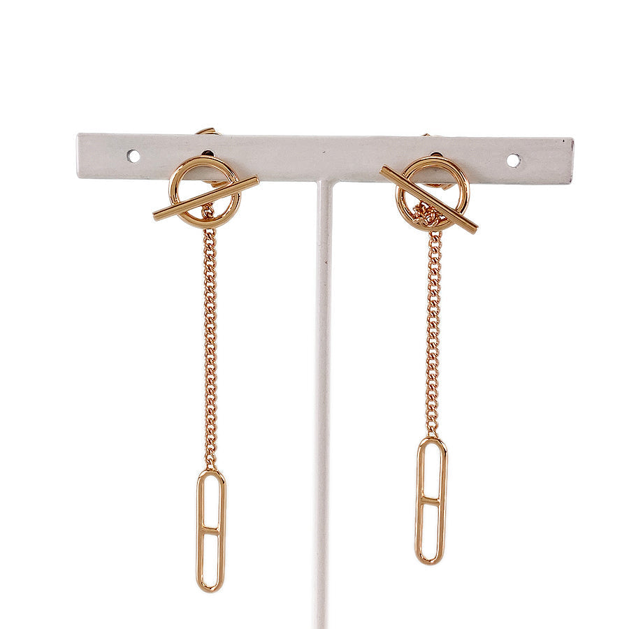 HERMES Chaine d'Ancre Echape Earring