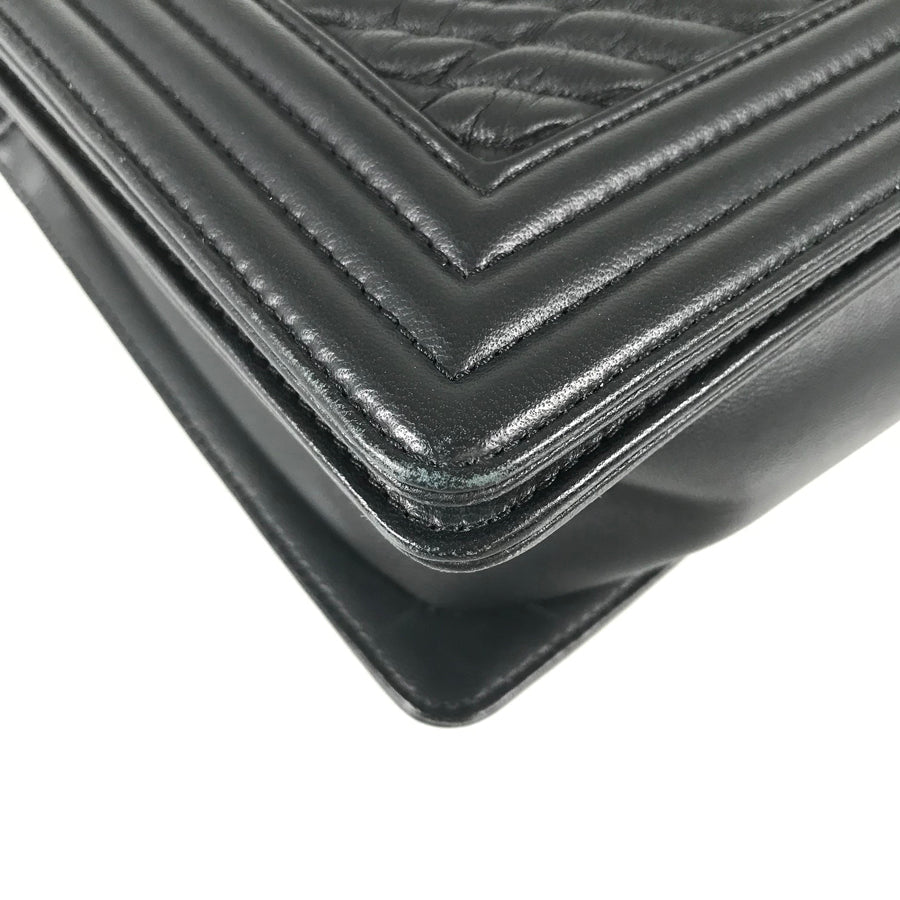 CHANEL Boy Chanel Chevron Shoulder bag