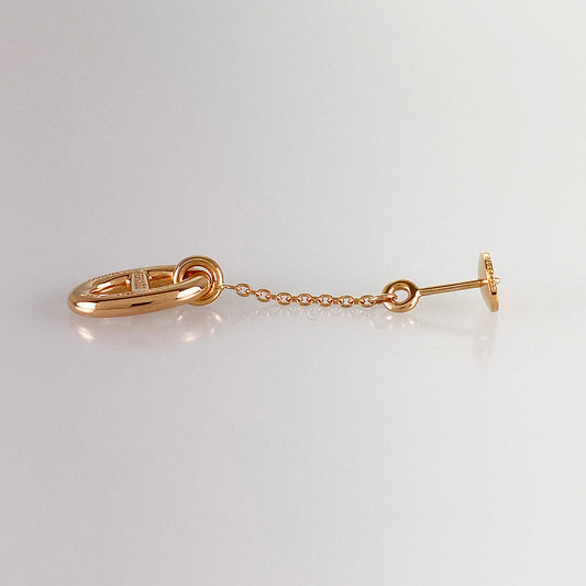 HERMES Chaine d'Ancre Farandole Earring