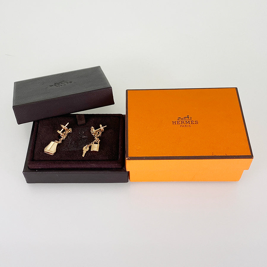 HERMES Kelly Clochette Earring