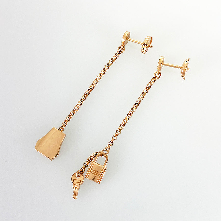 HERMES Kelly Clochette Earring