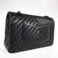 CHANEL V Stitch Chevron Shoulder bag