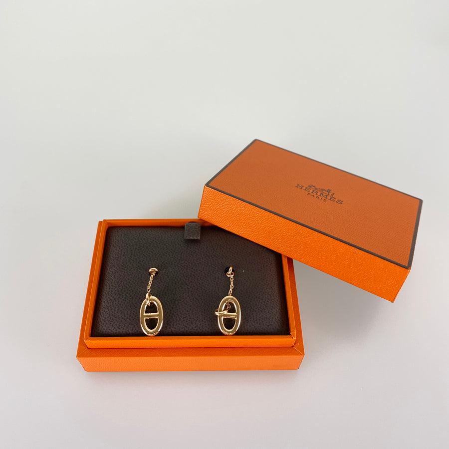 HERMES Chaine d'Ancre Farandole Earring