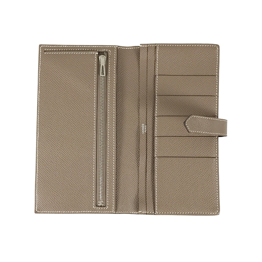 HERMES Bearn Souffle Long wallet bifold