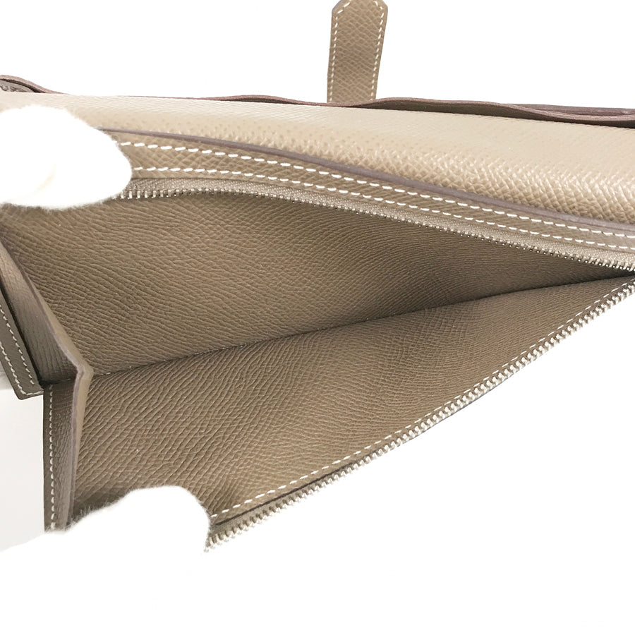 HERMES Bearn Souffle Long wallet bifold