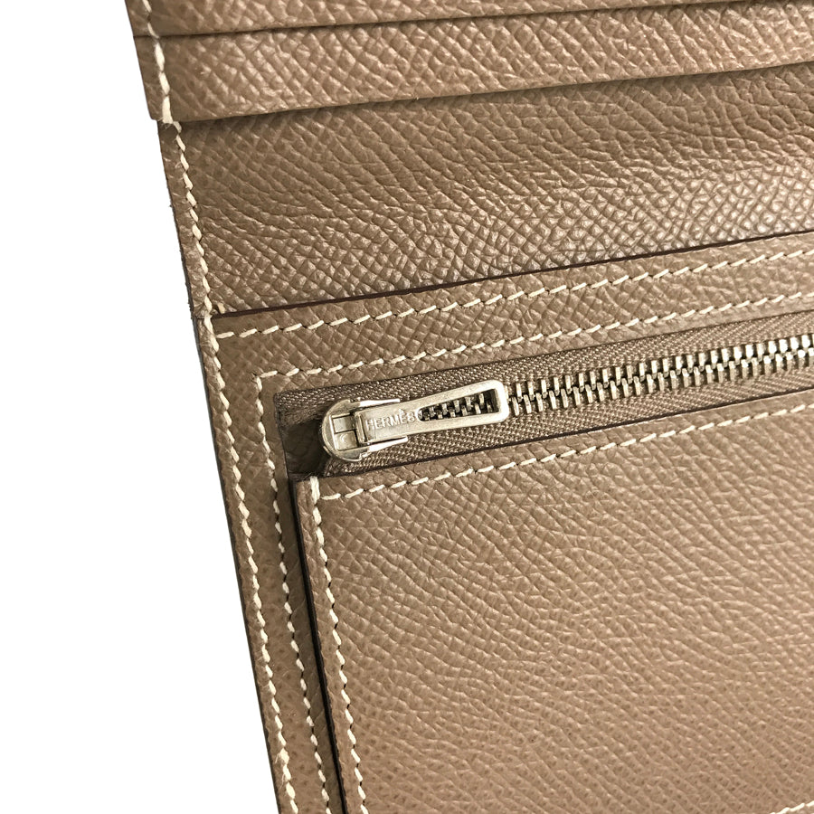 HERMES Bearn Souffle Long wallet bifold