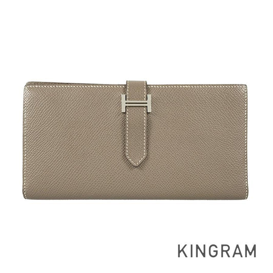 HERMES Bearn Souffle Long wallet bifold