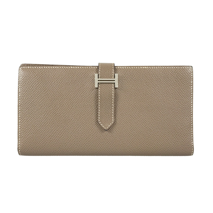 HERMES Bearn Souffle Long wallet bifold