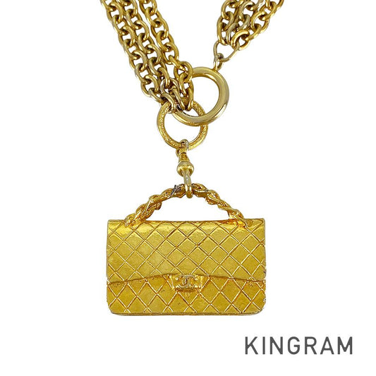 CHANEL Matelasse Long necklace