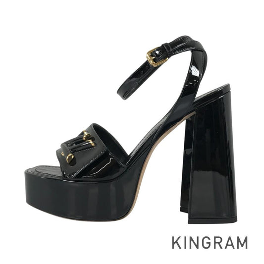 LOUIS VUITTON Shake Line Twist Women's Sandals