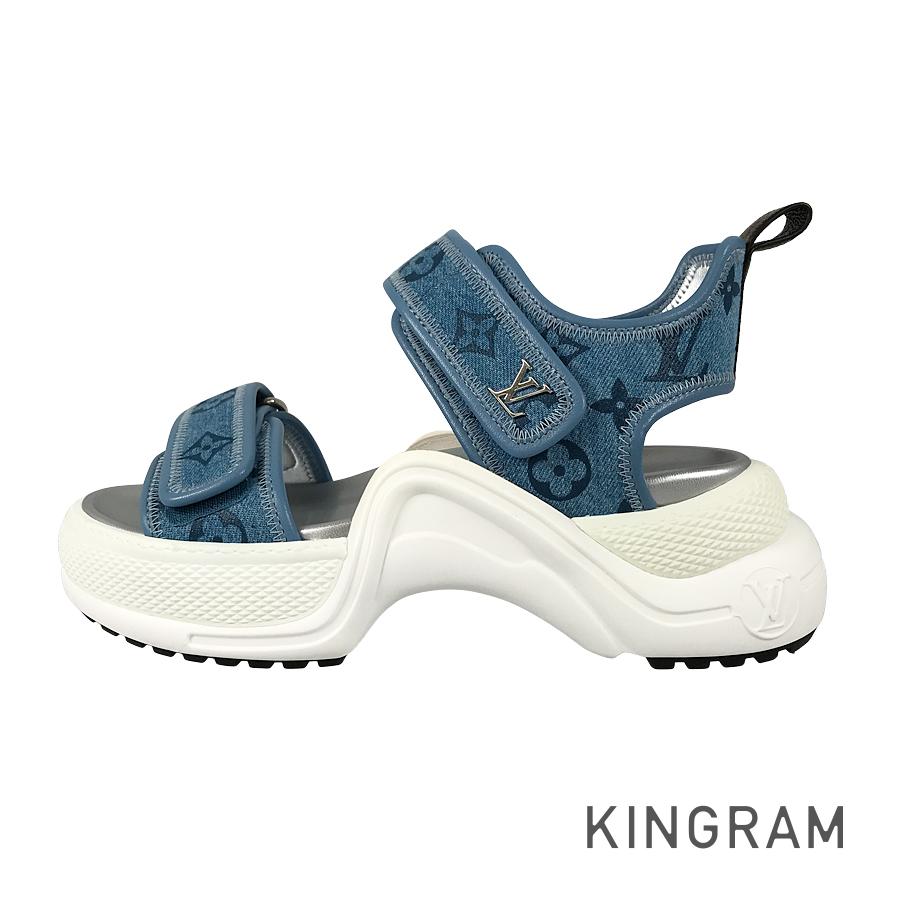 LOUIS VUITTON Monogram LV Arclight Line Women's Sandals