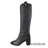 CHANEL G37901 Women's Long boots