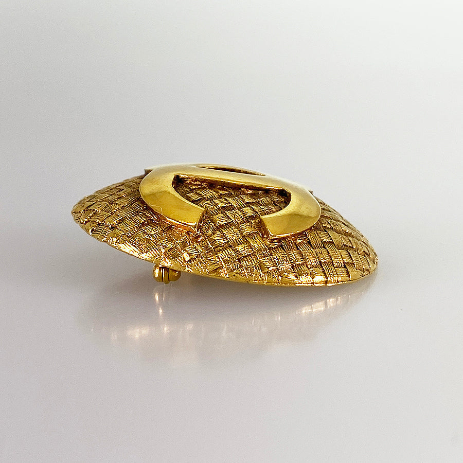 CHANEL COCO Mark Brooch