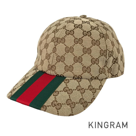 GUCCI GG Canvas Sherry line 789018 Men's Cap