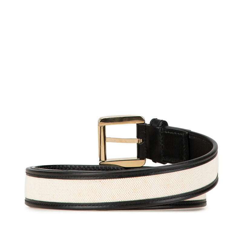 Gucci Canvas Leather Belt