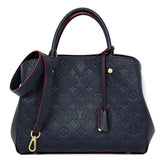 Louis Vuitton Monogram Empreinte Montaigne MM Handbag 2Way