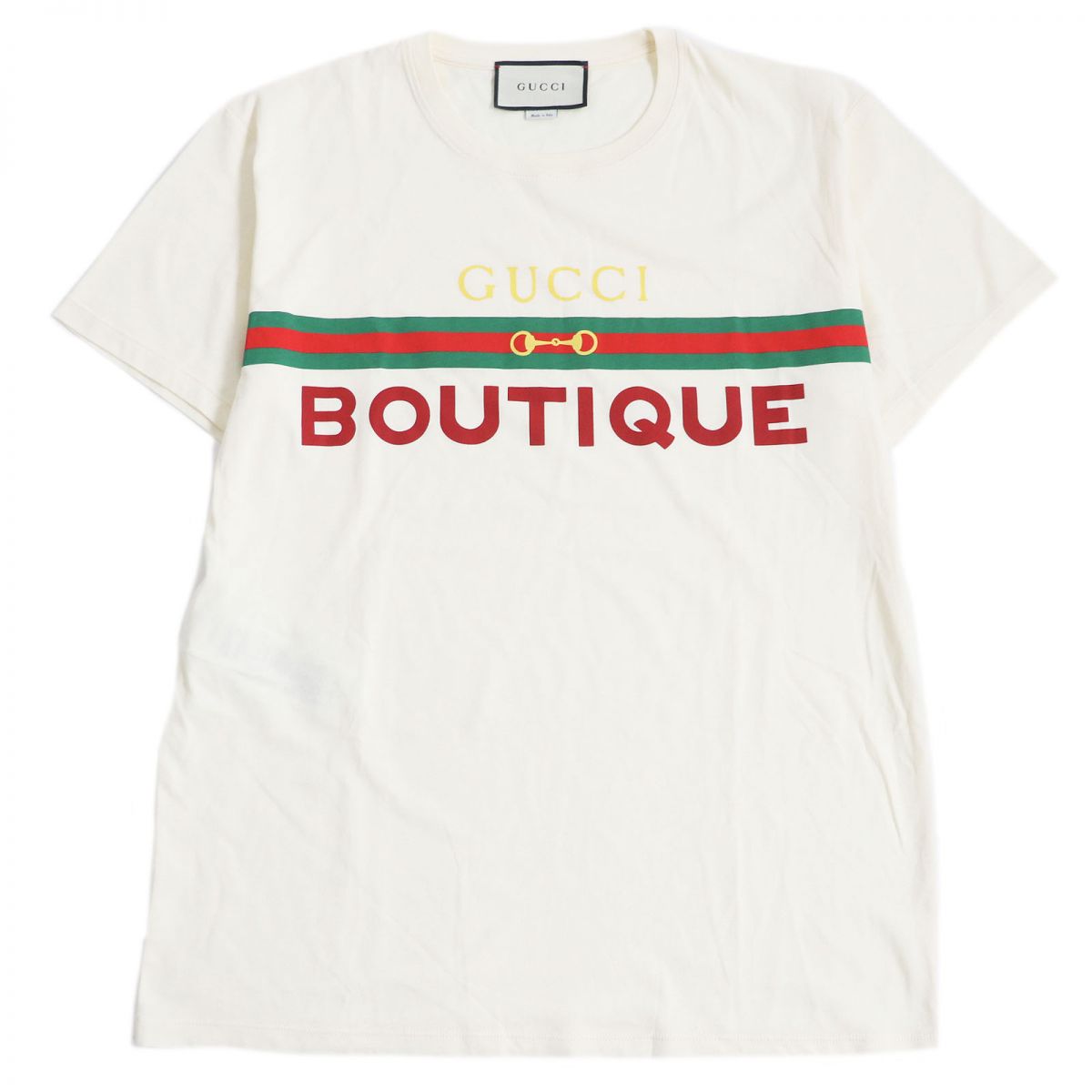 Gucci Boutique 100% Cotton Short Sleeve T-Shirt