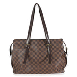 Louis Vuitton Damier Ebene Canvas Chelsea Zip Tote