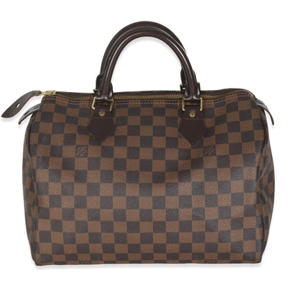 Louis Vuitton Damier Ebene Canvas Speedy 30