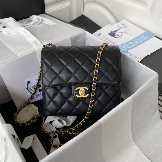 CHL - Small Floor Pack Black For Women Bags 7.6in/19.5cm