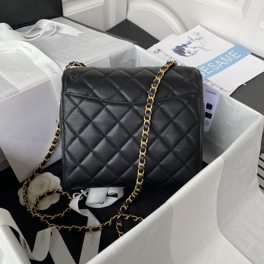 CHL - Small Floor Pack Black For Women Bags 7.6in/19.5cm