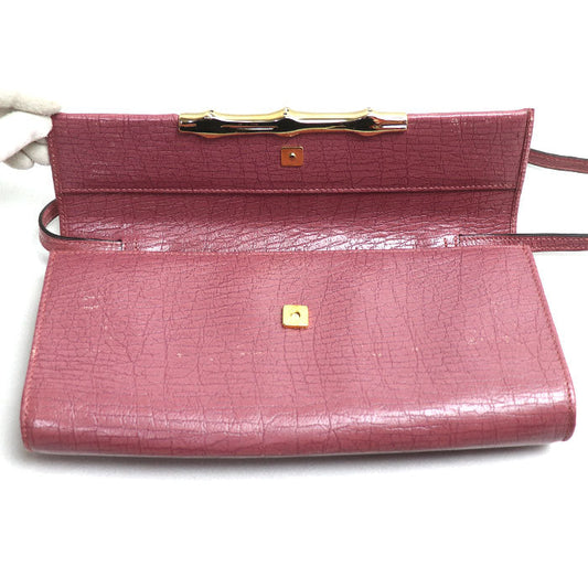 Gucci Bamboo 2way shoulder bag Leather