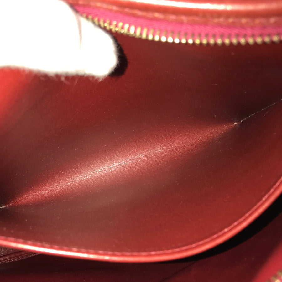 HERMES ?D carved seal made in 2000 one belt Shoulder Bag