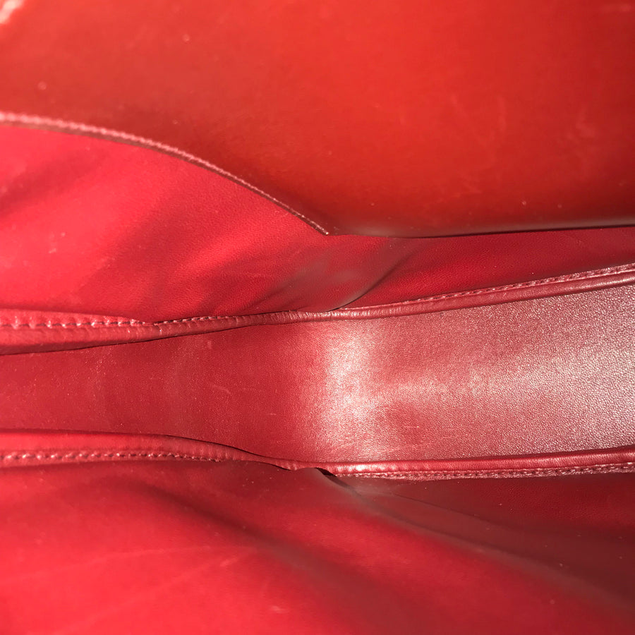 HERMES ?D carved seal made in 2000 one belt Shoulder Bag