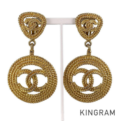 CHANEL COCO Mark   Circle Swing Earring